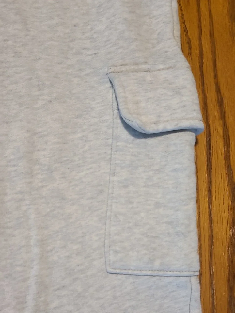 Abercrombie Kids Light Gray Sweat Cargo Joggers - Size 11/12